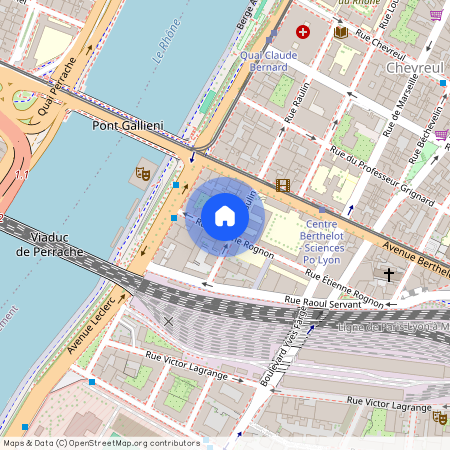 9 RUE ETIENNE ROGON, LYON 7EME ARRONDISSEMENT Centre Berthelot