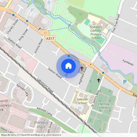 Queen Street, Chertsey, Surrey, KT16