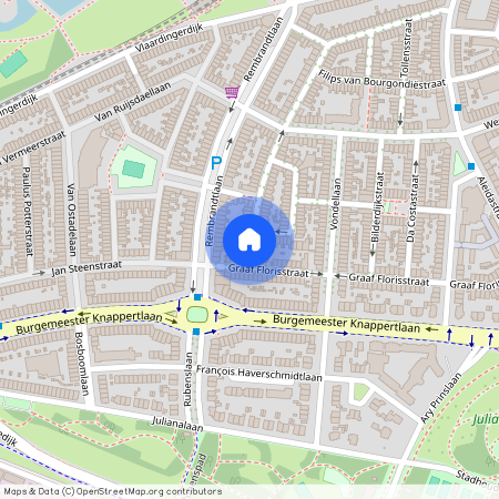 Schrijversbuurt, 3117 RA, J A Alberdingk Thijmstraat, Schiedam