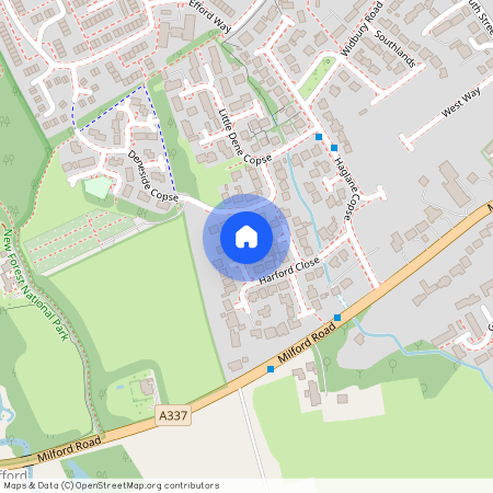 Harford Close, Pennington, Lymington, Hampshire, SO41