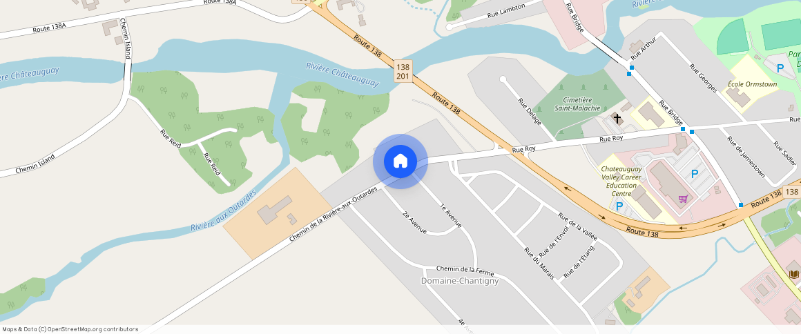 1589 Chemin de la Rivière aux Outardes, Ormstown, Ormstown, Montérégie, J0S 1K0