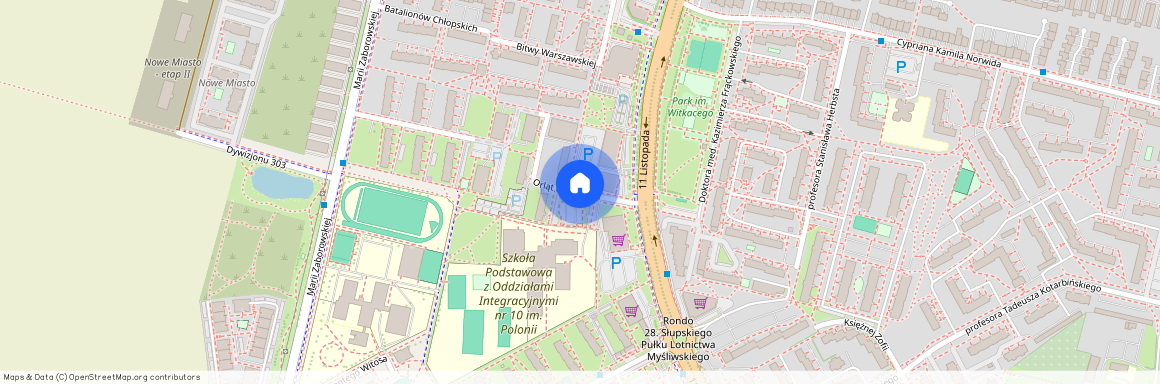 ul. prof. Stanisława Kulczyńskiego, Słupsk, pomorskie