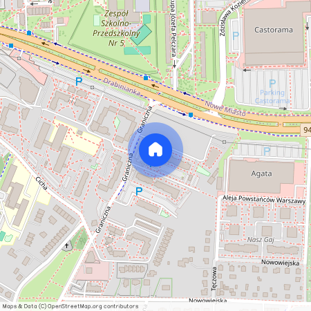 ul. Graniczna, Drabinianka, Rzeszów, podkarpackie