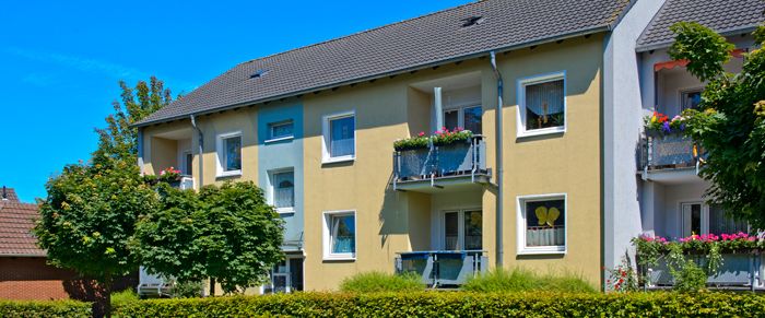 Wohnen in ruhiger Lage! Schöne 3 - Zimmer Wohnung mit neuem Laminatboden und Balkon in Ahlen - Photo 1