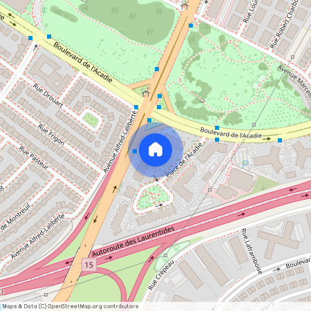 10050 Place de l'Acadie, app. 838, Montréal (Ahuntsic-Cartierville), H4N0C8