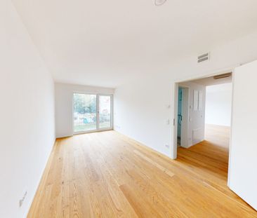 Exklusiver Erstbezug: Neubau 2-Zimmer-Wohnung mit Balkon - Photo 3