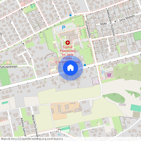 ul. Obrońców Pokoju, Kolbuszowa, Kolbuszowa, kolbuszowski, podkarpackie