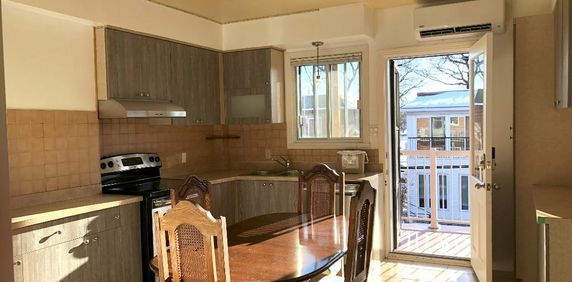 Très beau 6 1/2, 3 chambres + bureau fermé, 2e étage, thermopompe, Ahuntsic - Photo 2