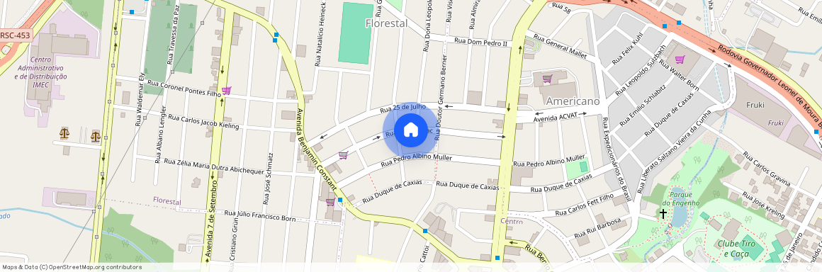 Rua Olavo Bilac, 294, Lajeado, Lajeado - RS, 95900-610, Brazil
