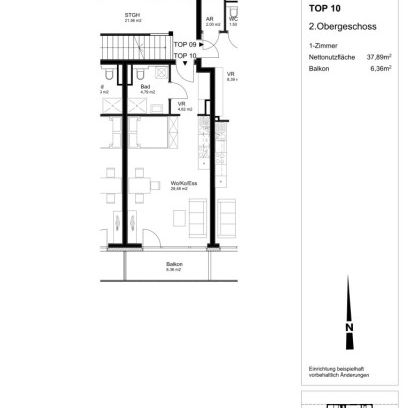 ++AB SOFORT VERFÜGBAR++ Helle 1- Zimmer- Wohnung mit sonnigem Balkon in Graz-Eggenberg - Photo 1