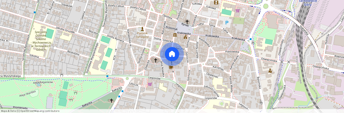 ul. Zamkowa, Tarnowskie Góry, tarnogórski, śląskie