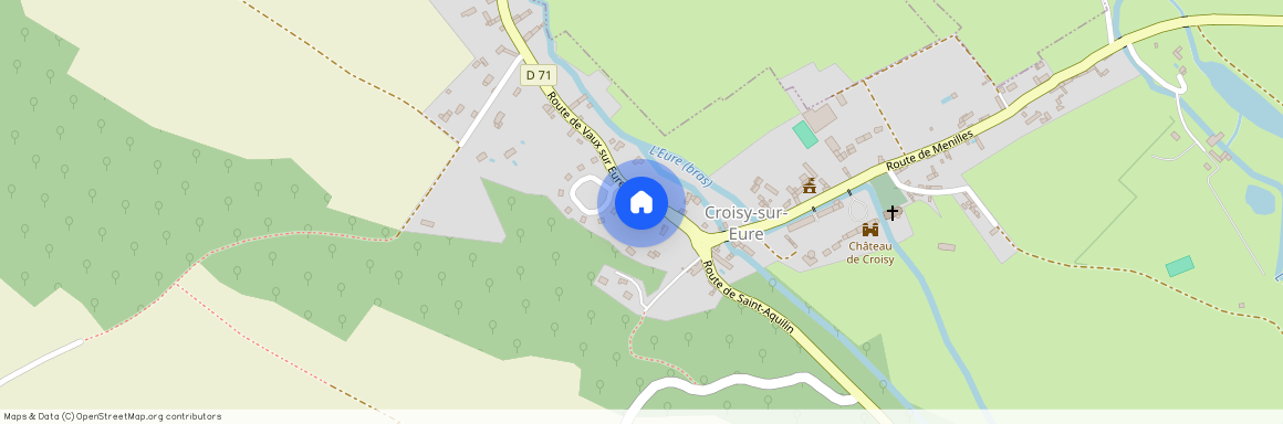 Eure (27), 27120, Croisy-Sur-Eure