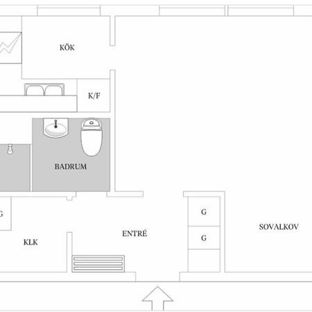 1,5:a uthyres i Ektorp Nacka till företag - Foto 4