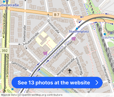 Moderne, möblierte 2-Zimmer-Wohnung mit Balkon in Düsseldorf-Flinge... - Photo 1