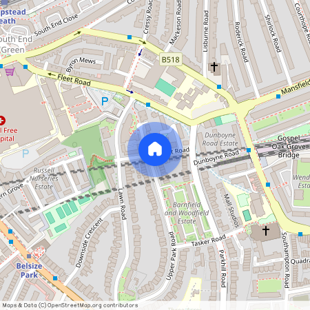 Garnett Road, Hampstead, NW3