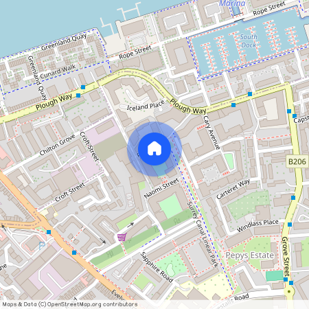 Yeoman Street, Copenhagen Court Yeoman Street, SE8