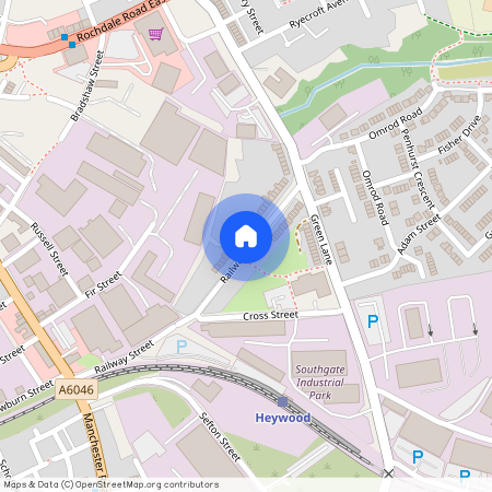 Railway Street, Heywood, Greater Manchester