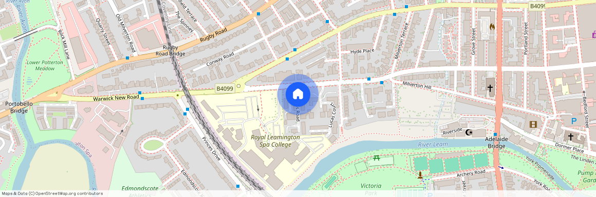 Wardens Flat, 14 Warwick New Road, CV32 5JG