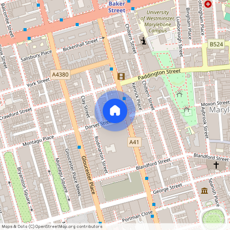 Dorset Street, Baker Street, W1U