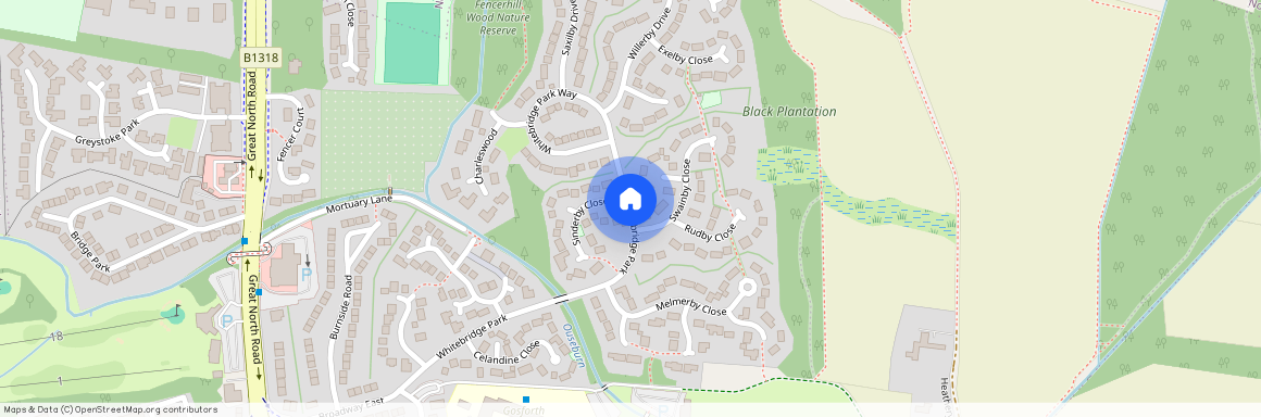 Easby Close, Whitebridge Park, Gosforth, Newcastle Upon Tyne