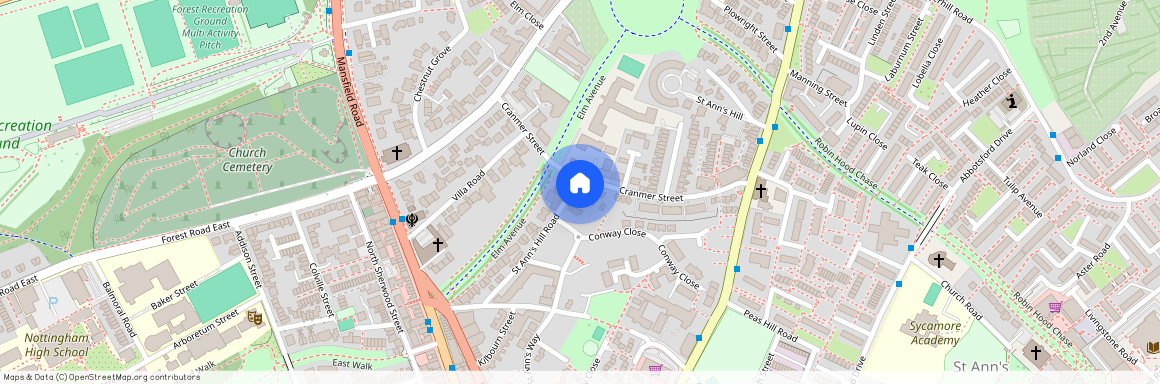 Cranmer Walk, Nottingham, NG3