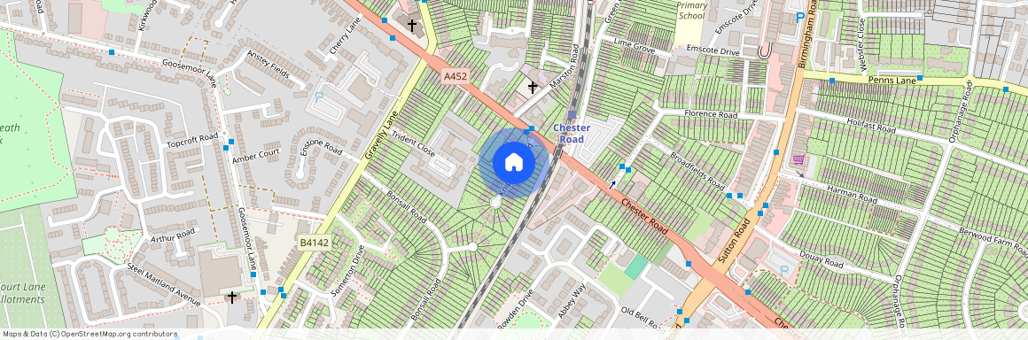 Knipersley Road, Sutton Coldfield, West Midlands, B73