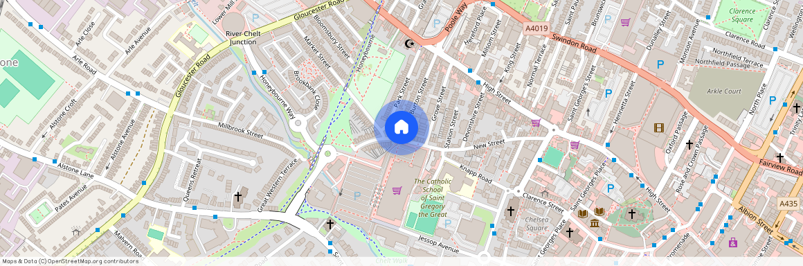 New Street, Cheltenham GL50 3NF