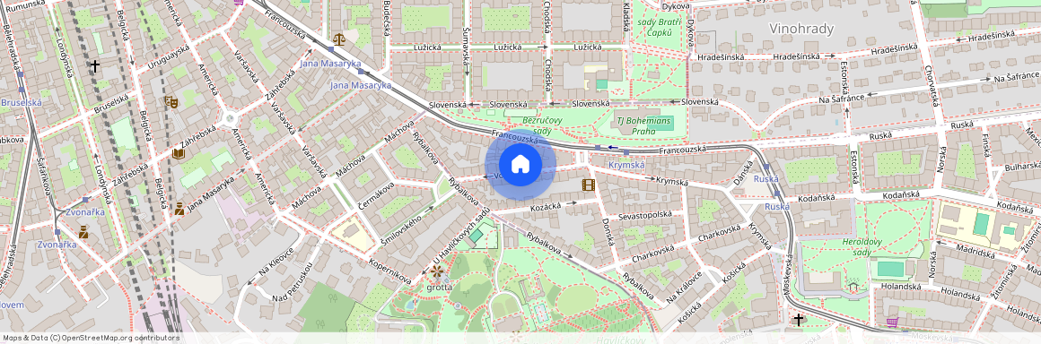 Voroněžská, Praha - Vršovice