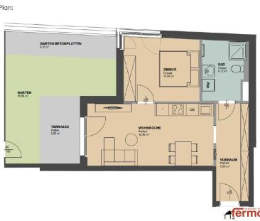 Charmante 2-Zimmer-Wohnung mit Garten und Terrasse in 1200 Wien – n... - Foto 6