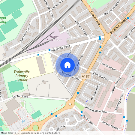 2 bed lower flat to rent in NE29