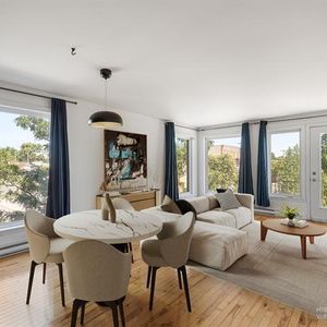 Magnifique et lumineux 4 ½ à louer - Métro Saint-Michel - Photo 2