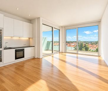 Nähe Reichsbrücke - perfekt geschnittene Pärchenwohnung mit großem Balkon - Photo 6
