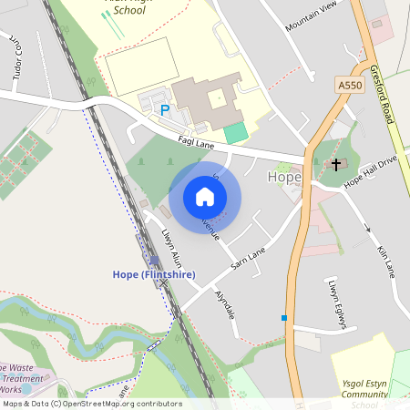 St. Cynfarchs Avenue, Hope, Wrexham, Clwyd, LL12