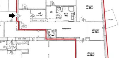 Stilaltbauwohnung - unbefristet - Foto 2