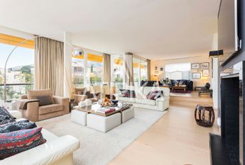 Impresionante ático en alquiler con parking en Pedralbes, Barcelona