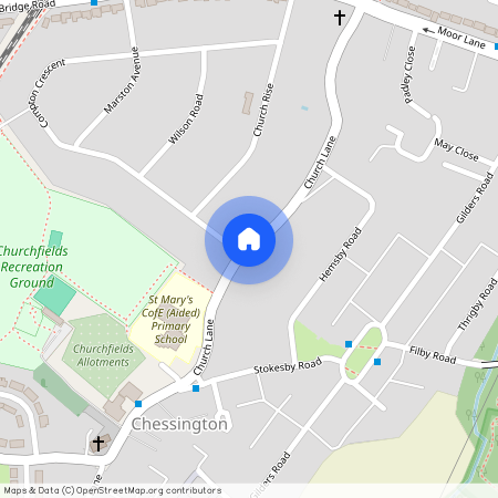 Church Lane, Chessington, Surrey. KT9