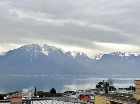 Magnifique meublé courte durée 3,5p // 2 chambres // Balcon vue lac - Foto 3