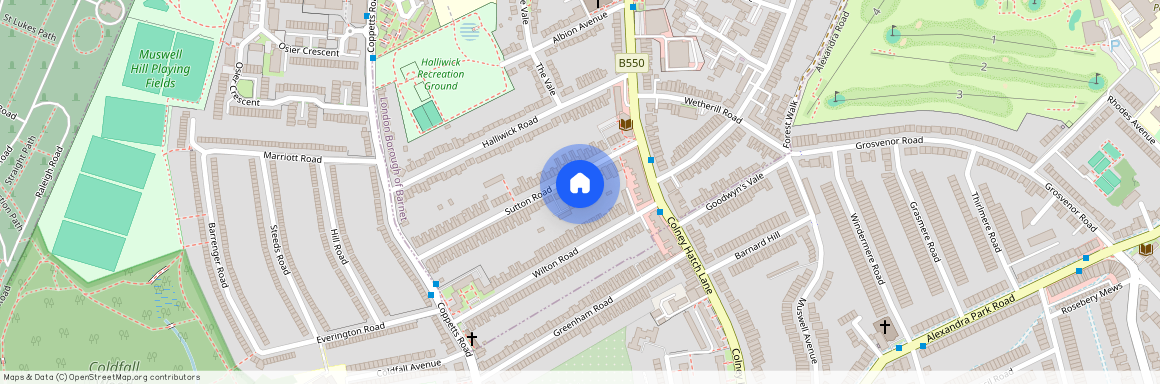 Sutton Road, Muswell Hill