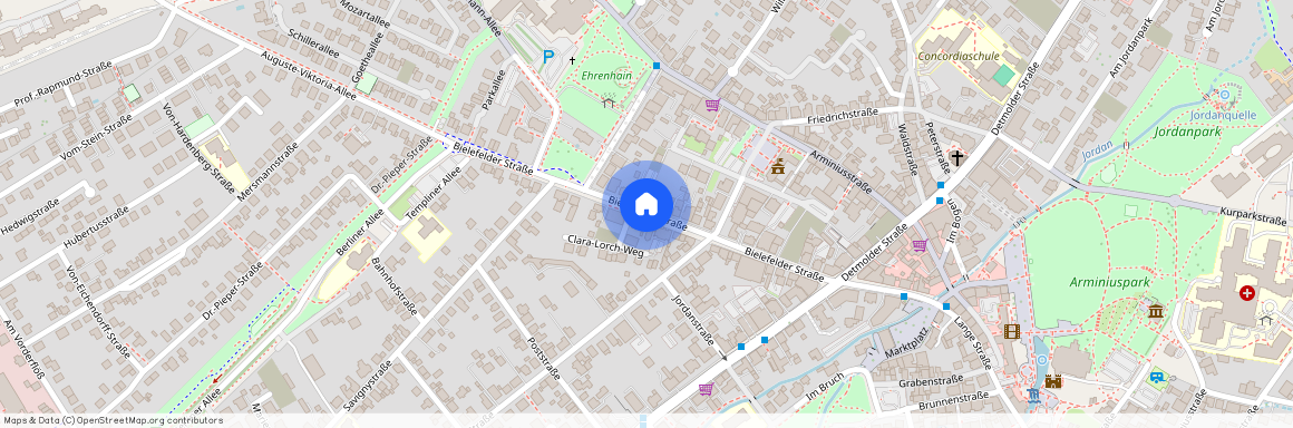 Bielefelder Straße, 33175, Bielefelder Straße    Bad Lippspringe