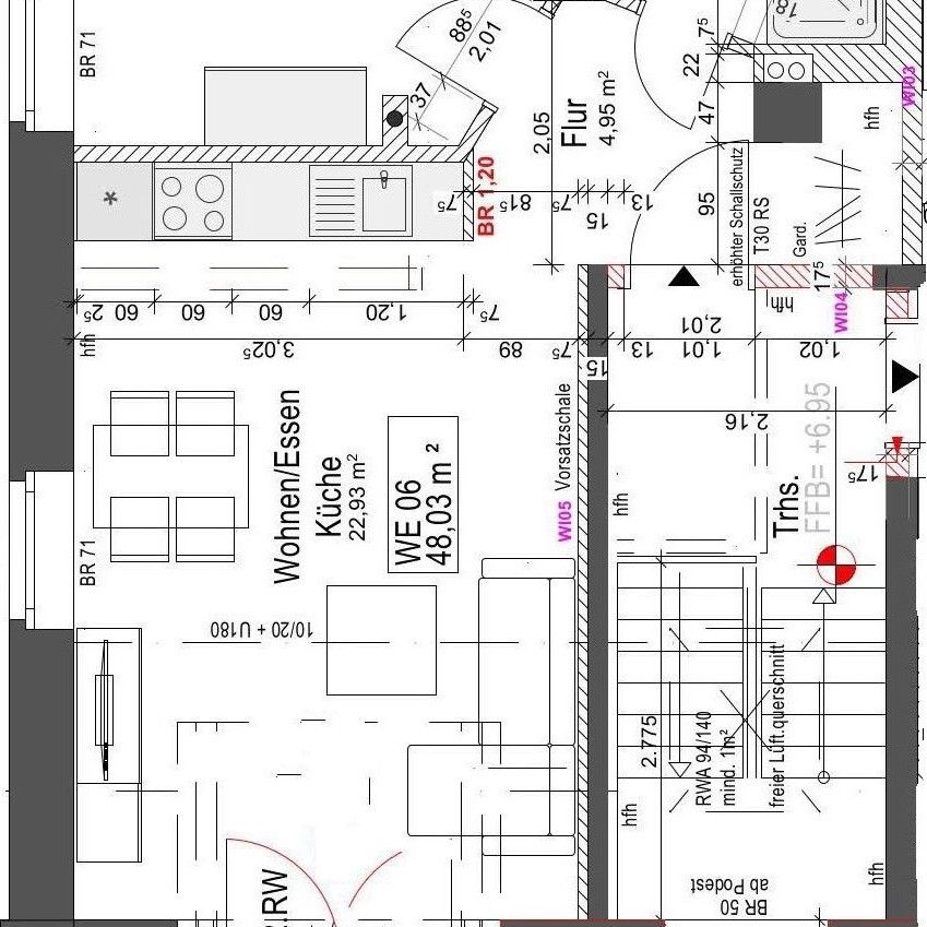 Wohlfühlwohnung in saniertem Altbau! 2 Zimmer mit Balkon in Citylage! - Photo 2