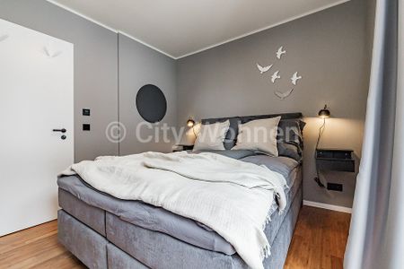 Moderne 2-Zimmer-Neubauwohnung mit skandinavischen Designermöbeln in Hamburg-Lokstedt - Foto 5