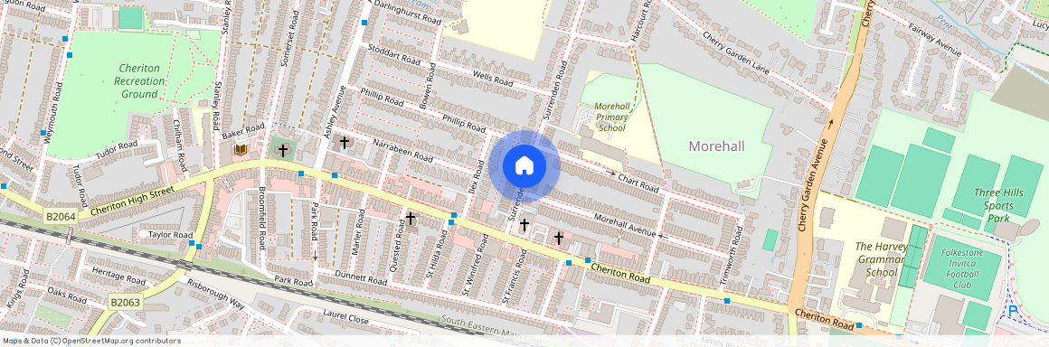 Surrenden Road, Folkestone, CT19 4DZ, Kent