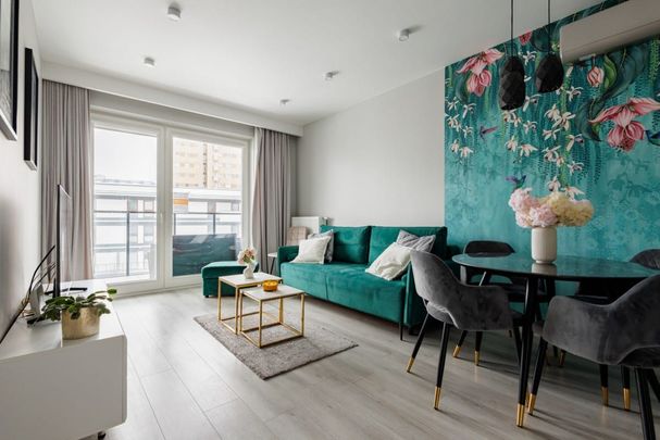 Dwupokojowe mieszkanie Mokotów 41.43 m² - Фото 1