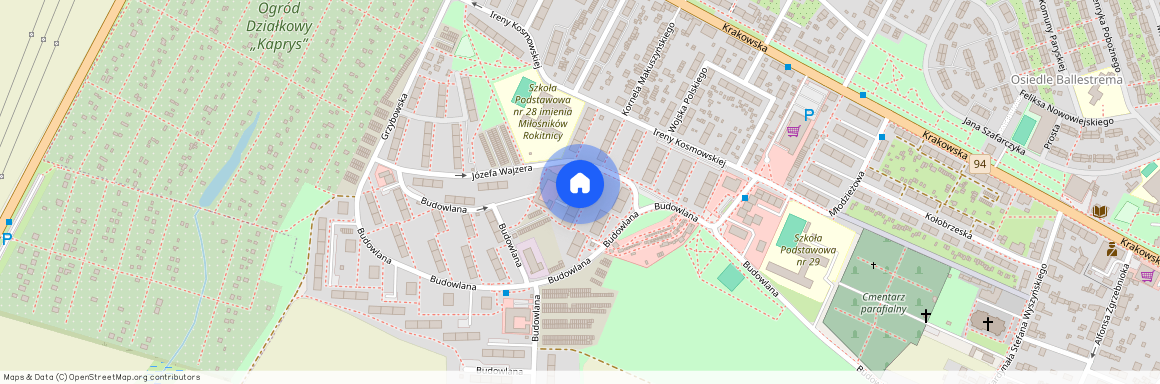 ul. Józefa Wajzera, Rokitnica, Zabrze, śląskie