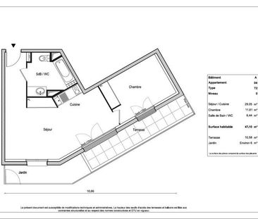 Location Appartement 2 pièces 47m² LIEUSAINT 77127 - Photo 2