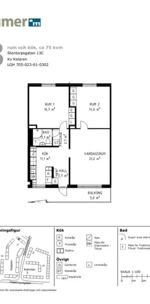 Stentorpsgatan 13 C - Photo 2