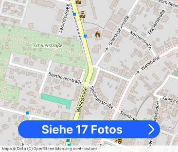 Perfekte Single Wohnung, 2 Zi in denkmalgeschütztem Stadthaus +Park... - Foto 1