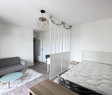 T1 meublé parc Sainte Marie, balcon - Photo 3