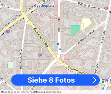 Ab sofort: 1-Zimmer-Wohnung mit Balkon in der Isarvorstadt – zentra... - Foto 1