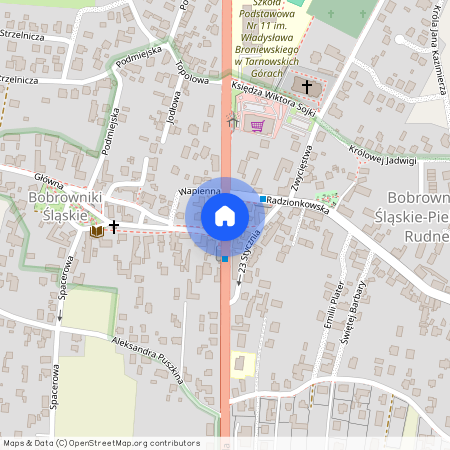 Józefa Korola, Tarnogórski (pow.), Tarnowskie Góry, Bobrowniki Śląskie-Piekary Rudne